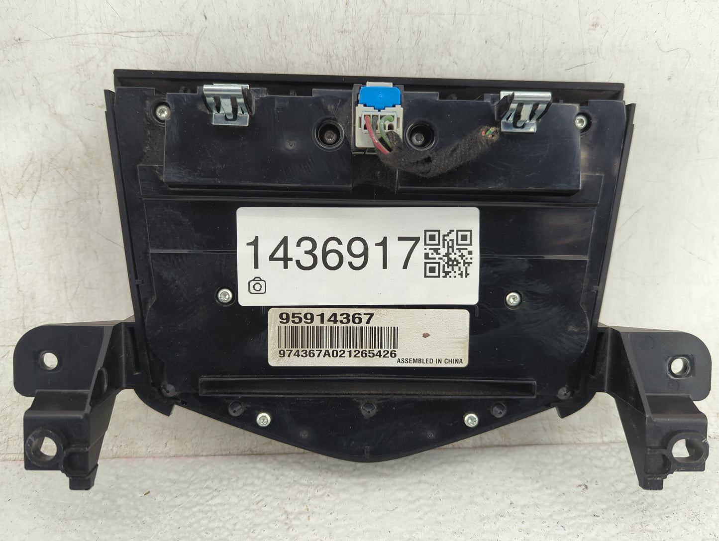 2011-2016 Chevrolet Cruze Radio AM FM Cd Player Receiver Replacement P/N:95914367 974367A021265426 Fits OEM Used Auto Parts 