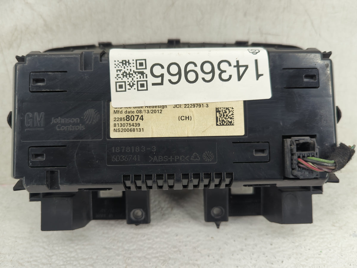 2012-2016 Chevrolet Cruze Information Radio Display Screen 1436965 - Oemusedautoparts1.com