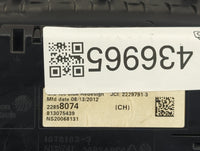 2012-2016 Chevrolet Cruze Information Radio Display Screen 1436965 - Oemusedautoparts1.com