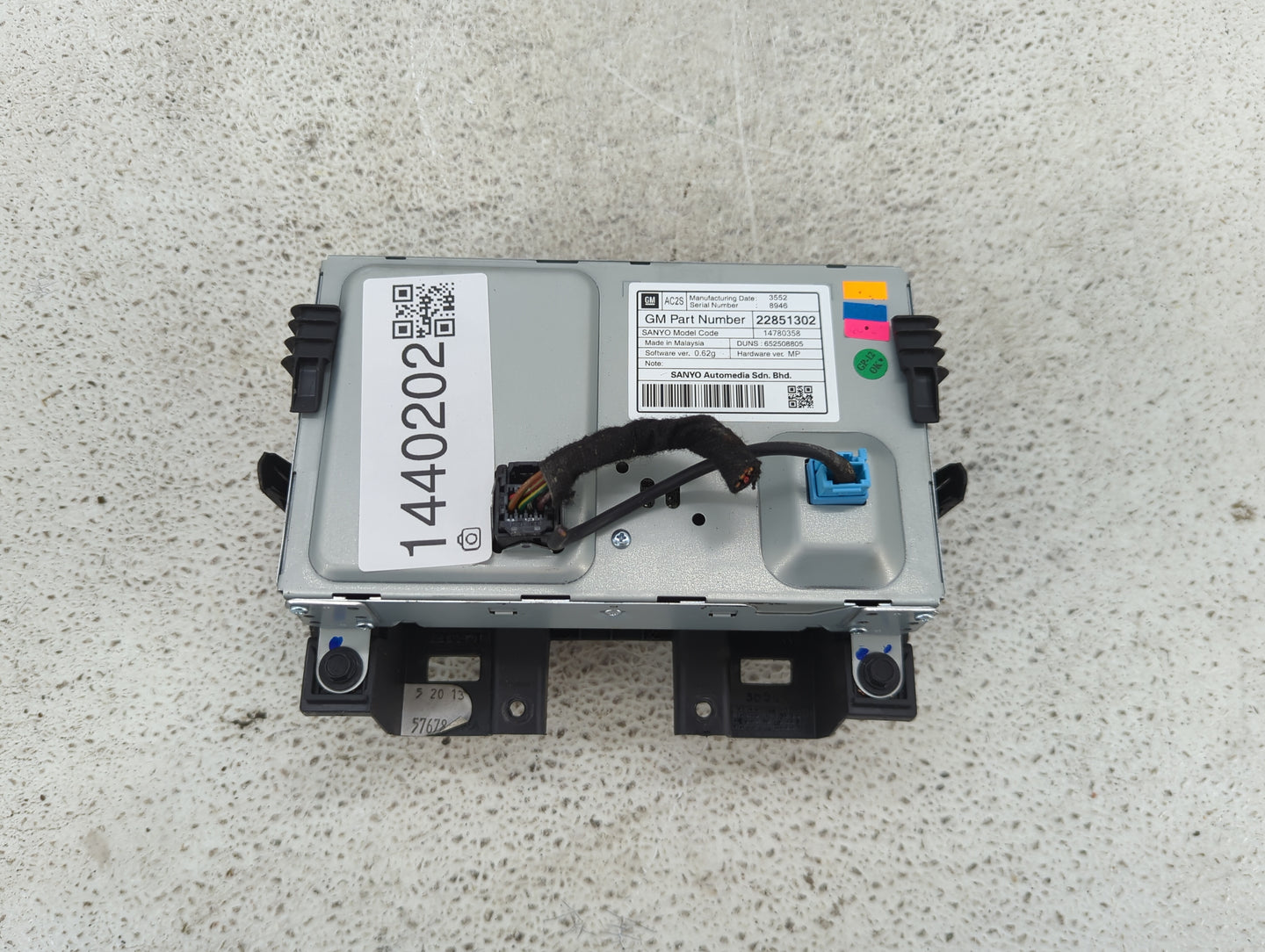 2011-2016 Chevrolet Cruze Information Display Screen - Oemusedautoparts1.com