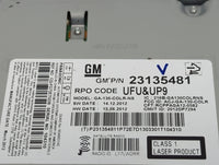 2013 Chevrolet Cruze Radio AM FM Cd Player Receiver Replacement P/N:23135481 Fits OEM Used Auto Parts - Oemusedautoparts1.co
