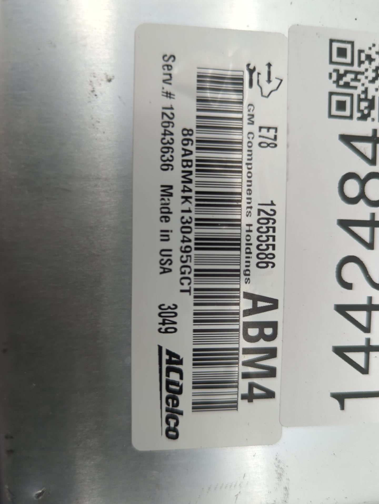 2012-2016 Chevrolet Cruze PCM Engine Control Computer ECU ECM PCU OEM P/N:12655586 12643636 Fits OEM Used Auto Parts - Oemus