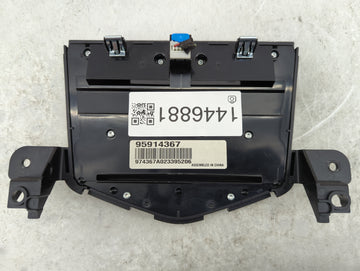 2013 Chevrolet Cruze Radio Control Panel
