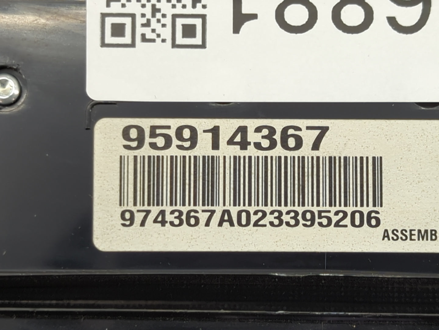 2013 Chevrolet Cruze Radio Control Panel - Oemusedautoparts1.com