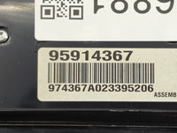 2013 Chevrolet Cruze Radio Control Panel - Oemusedautoparts1.com