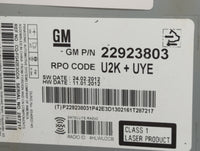 2013-2016 Chevrolet Cruze Radio AM FM Cd Player Receiver Replacement P/N:22923803 CQ-FG42E3GDA Fits Fits 2013 2014 2015 2016