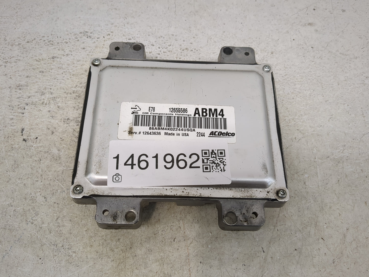 2012-2016 Chevrolet Cruze PCM Engine Control Computer ECU ECM PCU OEM P/N:12655586 Fits Fits 2011 2012 2013 2014 2015 2016 O