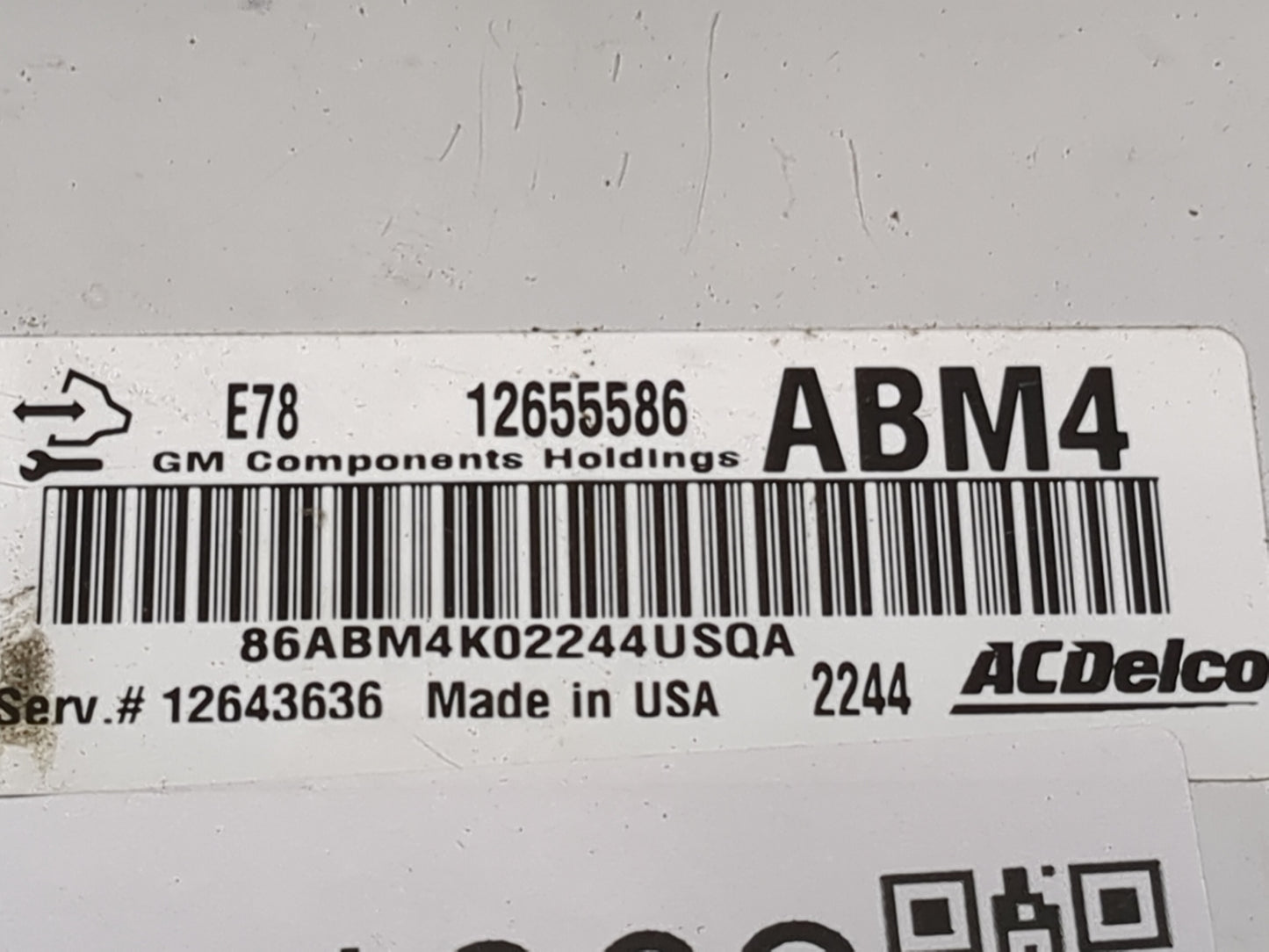 2012-2016 Chevrolet Cruze PCM Engine Control Computer ECU ECM PCU OEM P/N:12655586 Fits Fits 2011 2012 2013 2014 2015 2016 O