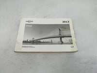 2013 Chevrolet Cruze Owners Manual Book Guide P/N:22771025 OEM Used Auto Parts - Oemusedautoparts1.com