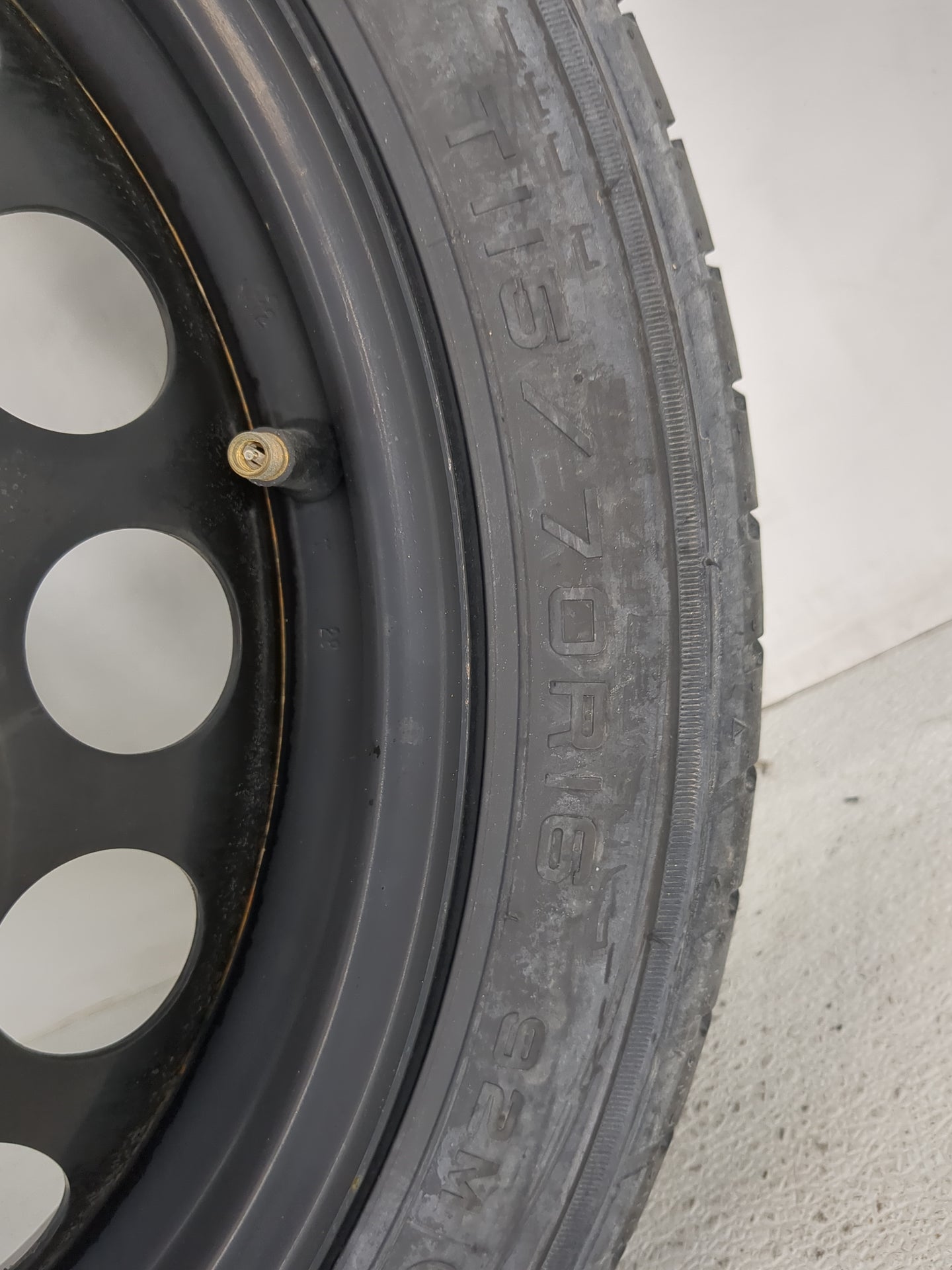 2013 Chevrolet Cruze Spare Donut Tire Wheel Rim Oem - Oemusedautoparts1.com