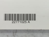 2013 Chevrolet Cruze Owners Manual Book Guide P/N:22771025 20951306 OEM Used Auto Parts - Oemusedautoparts1.com