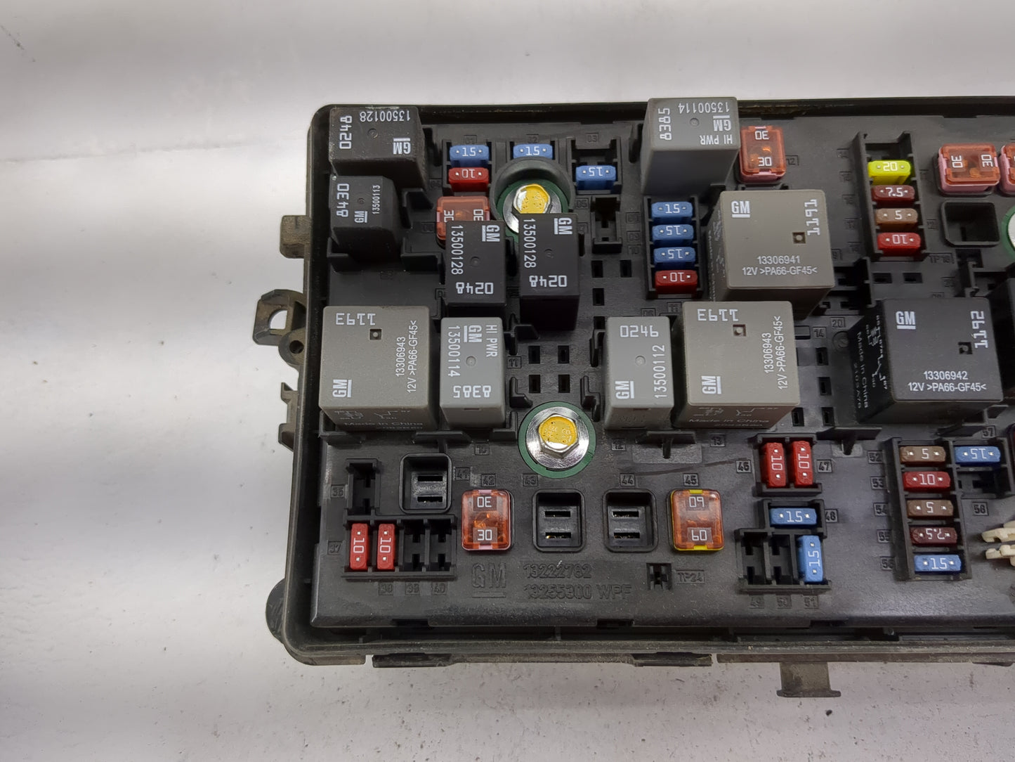 2013-2014 Chevrolet Cruze Fusebox Fuse Box Panel Relay Module P/N:13227762 13255900, 812461952 Fits Fits 2013 2014 OEM Used 
