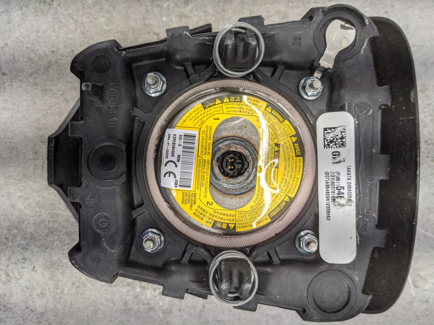 2011-2013 Chevrolet Cruze Air Bag Driver Left Steering Wheel Mounted 1477483 - Oemusedautoparts1.com