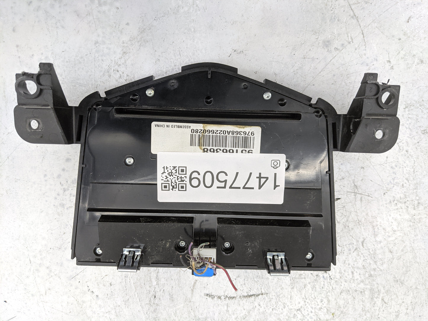 2013-2016 Chevrolet Cruze Radio AM FM Cd Player Receiver Replacement P/N:95166368 976368A022660280 Fits Fits 2013 2014 2015 