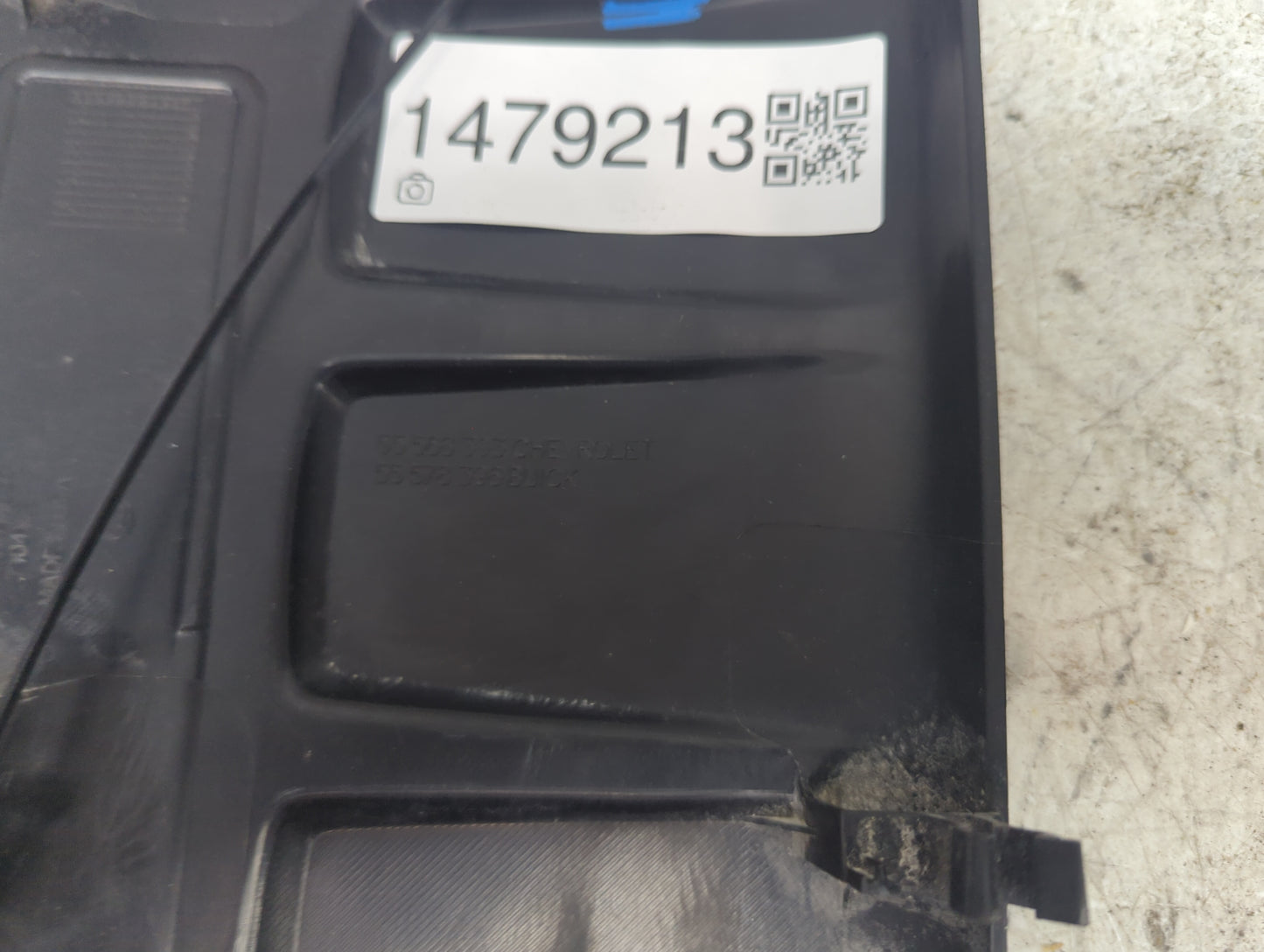 2013 Chevrolet Cruze Engine Cover Black 1479213 - Oemusedautoparts1.com
