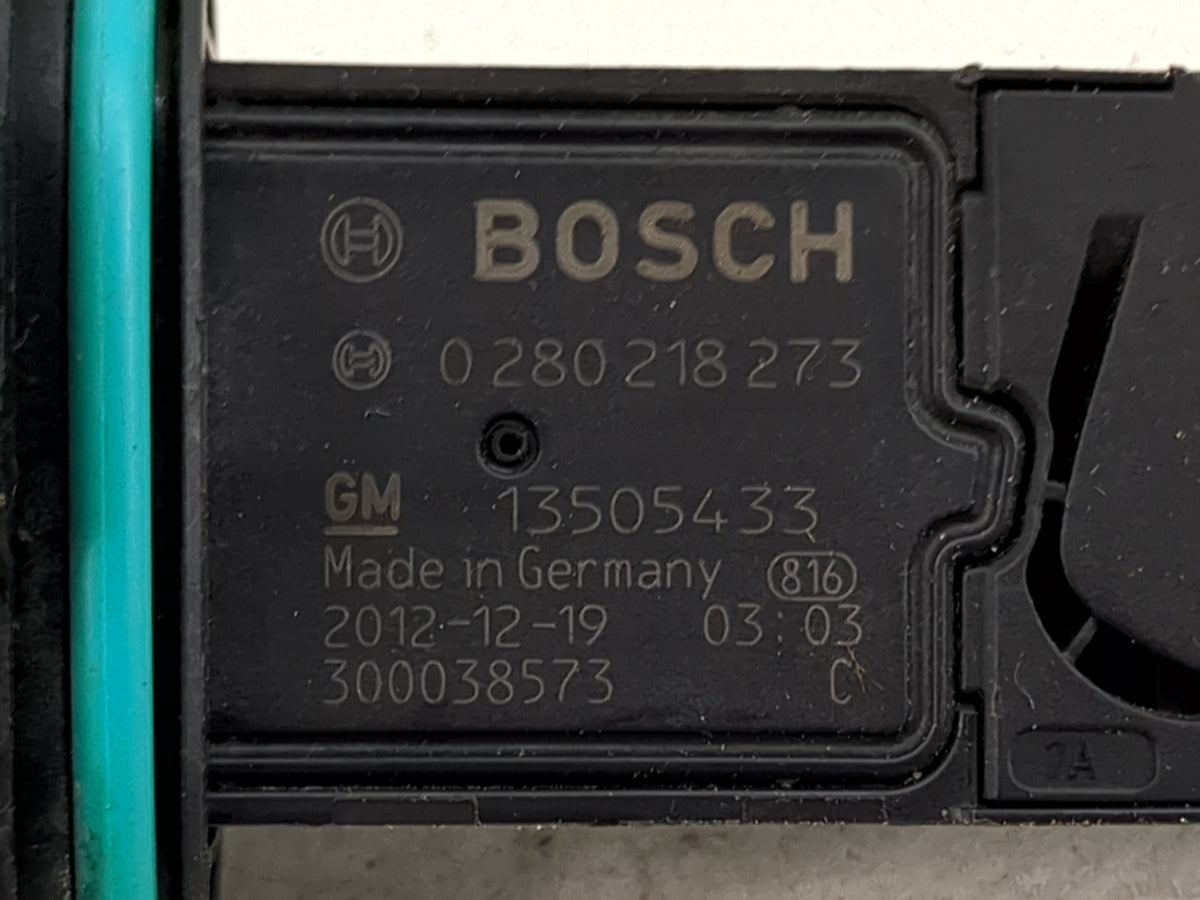 2012-2019 Chevrolet Cruze Mass Air Flow Meter Maf Sensor 1485637 - Oemusedautoparts1.com