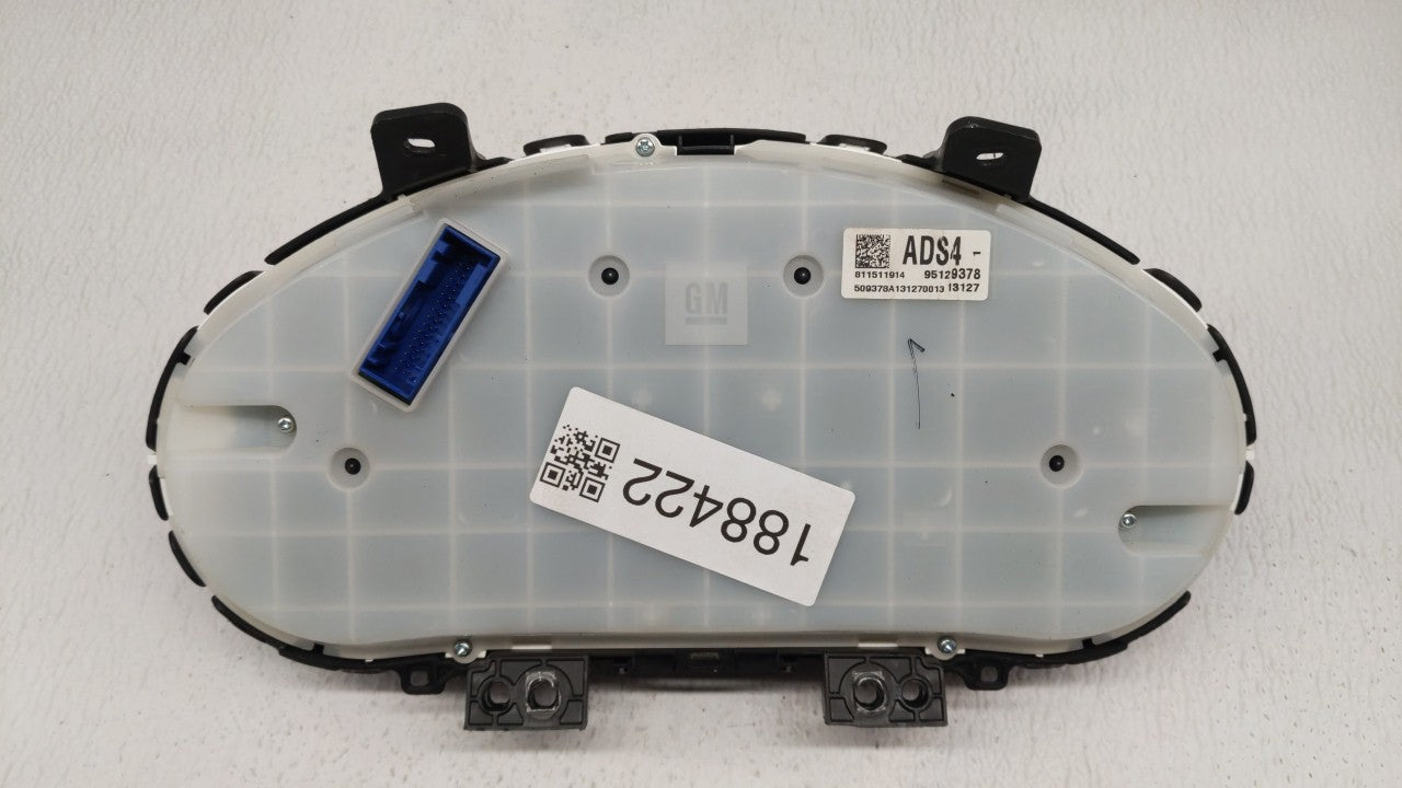 2013-2014 Chevrolet Cruze Instrument Cluster Speedometer Gauges P/N:95129378 Fits Fits 2013 2014 OEM Used Auto Parts - Oemus