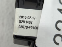 2011-2013 Chevrolet Cruze Master Power Window Switch Replacement Driver Side Left P/N:93570-F2100 20917580 Fits OEM Used Aut