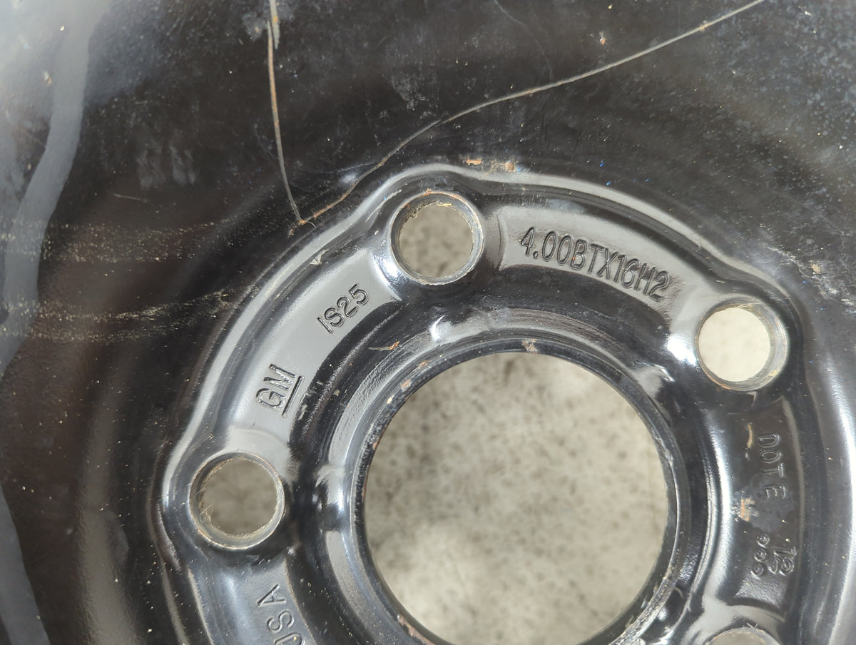 2012-2016 Chevrolet Cruze Spare Donut Tire Wheel Rim Oem 5000761 - Oemusedautoparts1.com