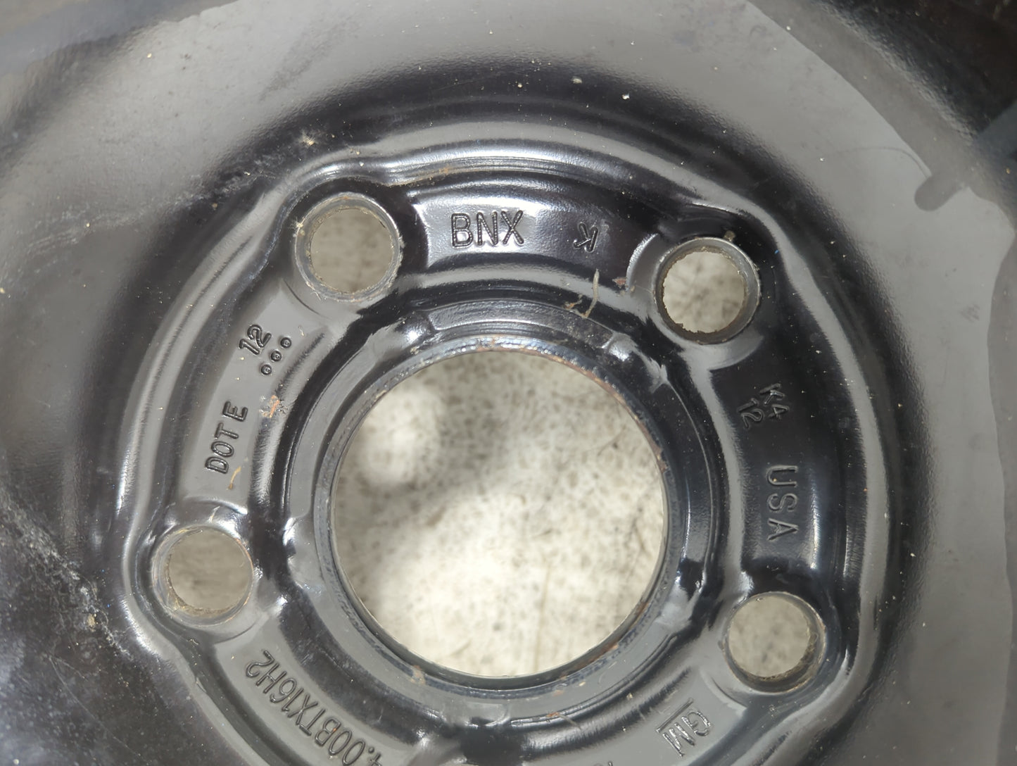 2012-2016 Chevrolet Cruze Spare Donut Tire Wheel Rim Oem 5000761 - Oemusedautoparts1.com