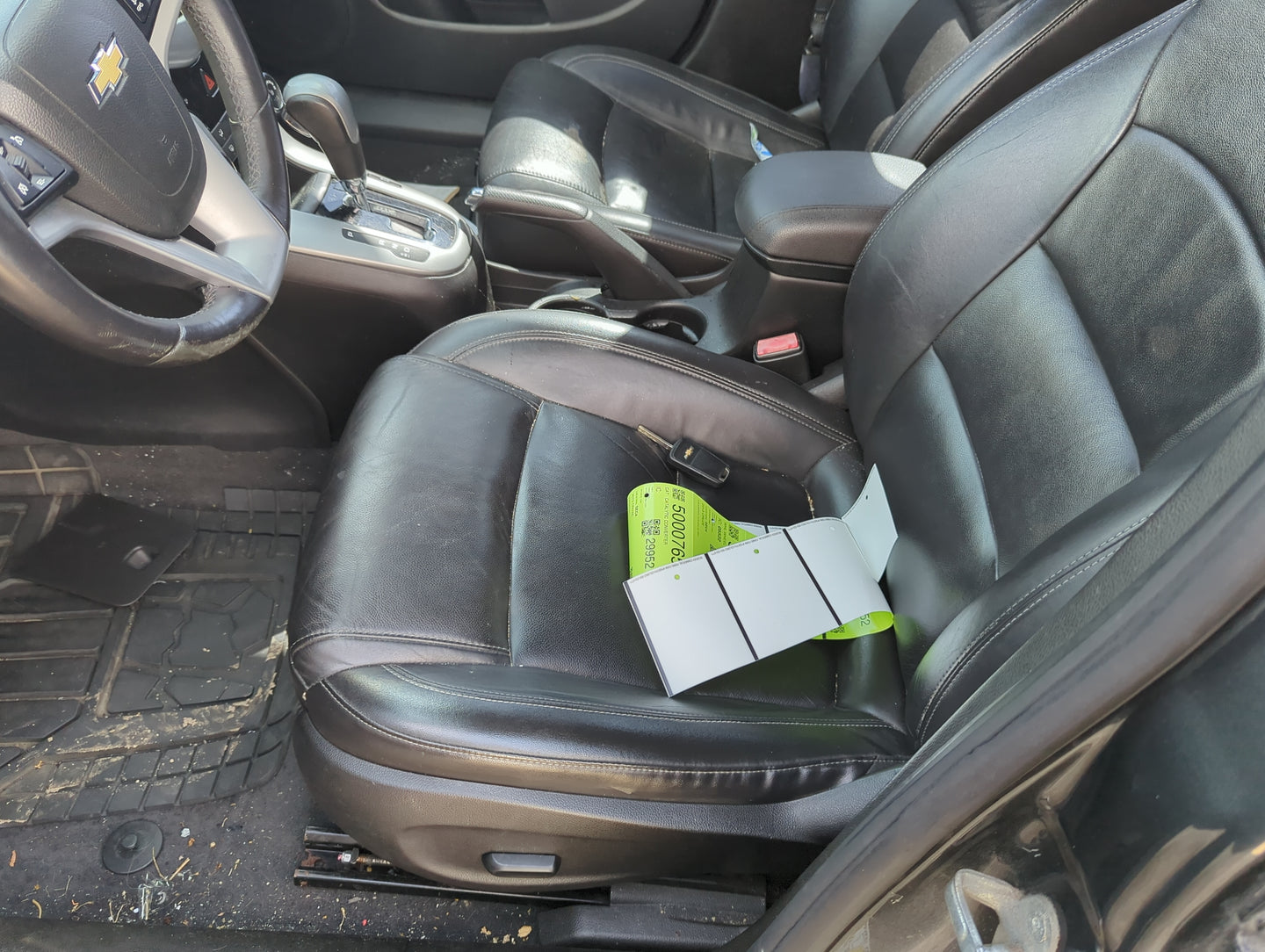 2012-2016 Chevrolet Cruze Driver Front Seat Oem 5012206 - Oemusedautoparts1.com