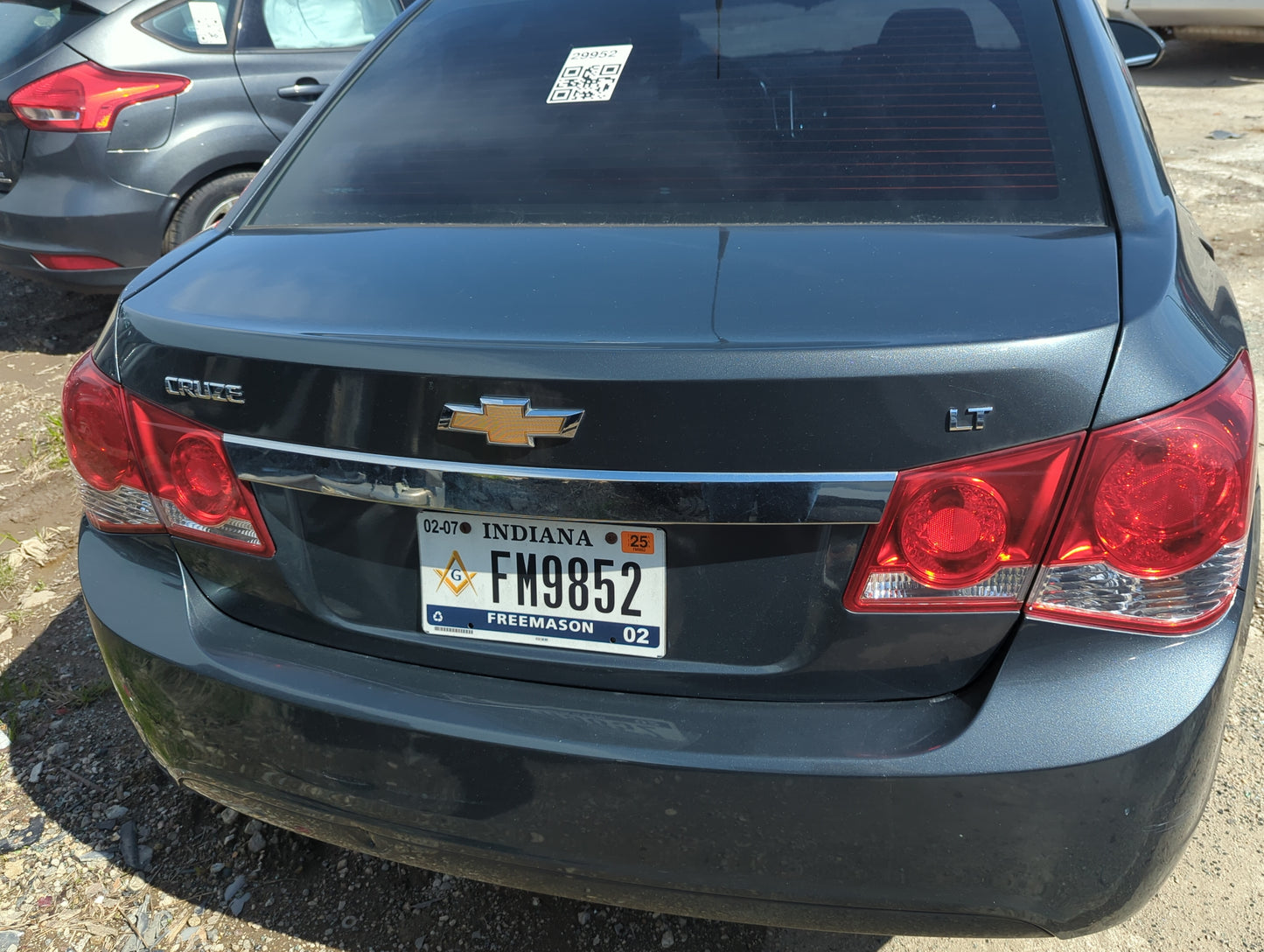 2011-2016 Chevrolet Cruze Trunk/decklid/hatch/tailgate Oem - Oemusedautoparts1.com