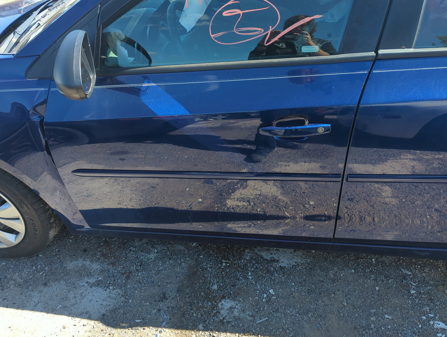 2012-2016 Chevrolet Cruze Driver Front Door Oem - Oemusedautoparts1.com