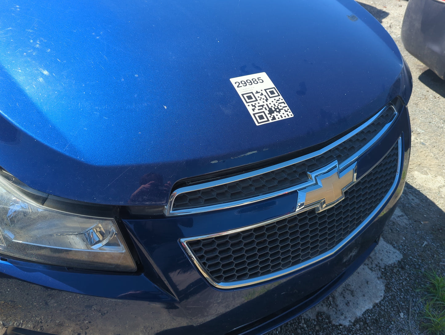 2011-2016 Chevrolet Cruze Hood Oem - Oemusedautoparts1.com