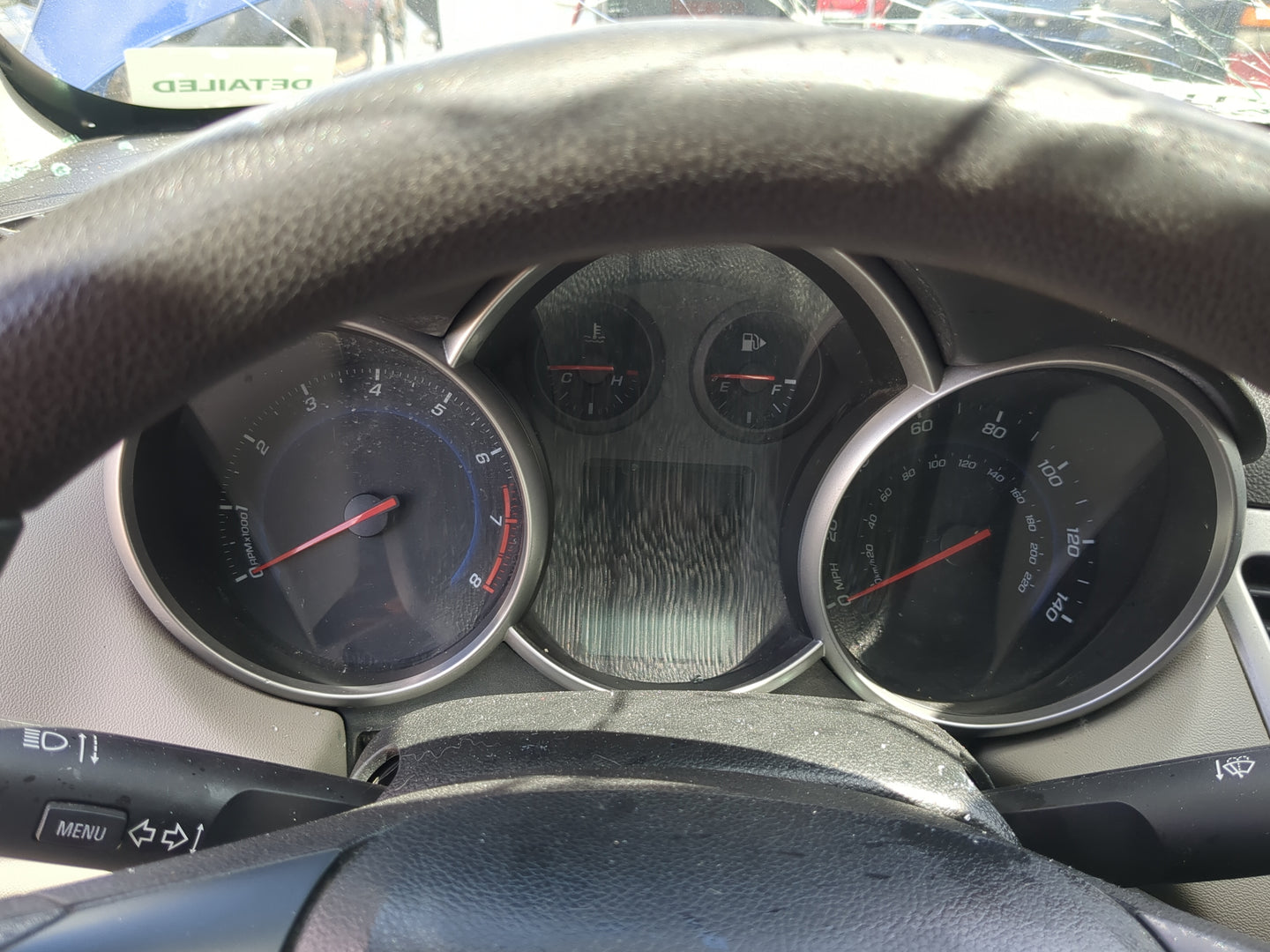 2013-2014 Chevrolet Cruze Instrument Cluster Speedometer Gauges Miles:123K Fits Fits 2013 2014 OEM Used Auto Parts - Oemused