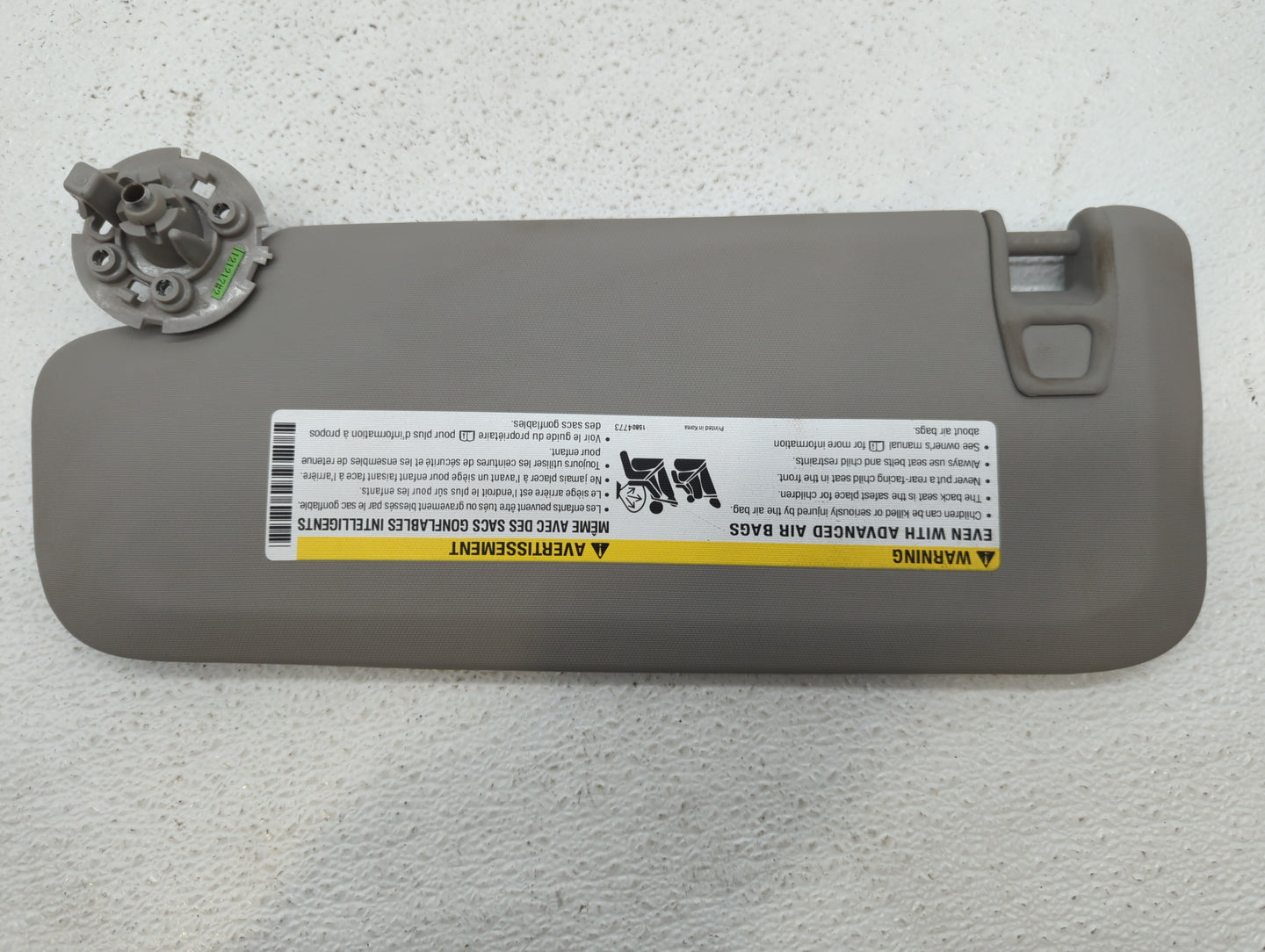 2011-2016 Chevrolet Cruze Sun Visor Shade Replacement Passenger Right Mirror Fits Fits 2011 2012 2013 2014 2015 2016 OEM Use