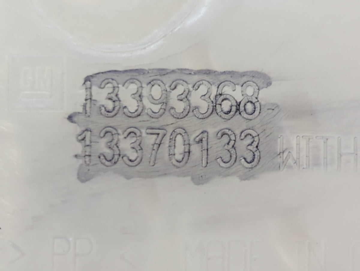 2011-2016 Chevrolet Cruze Radiator Coolant Overflow Expansion Tank Bottle 535541 - Oemusedautoparts1.com