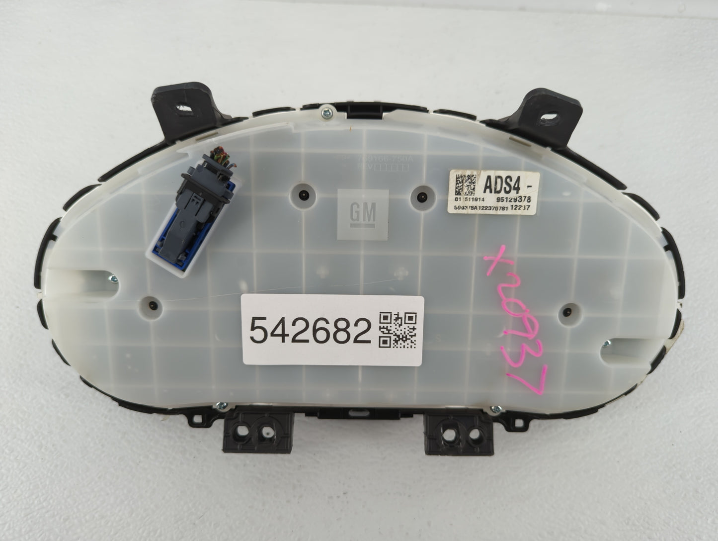 2013-2014 Chevrolet Cruze Instrument Cluster Speedometer Gauges P/N:95129378 Fits Fits 2013 2014 OEM Used Auto Parts - Oemus