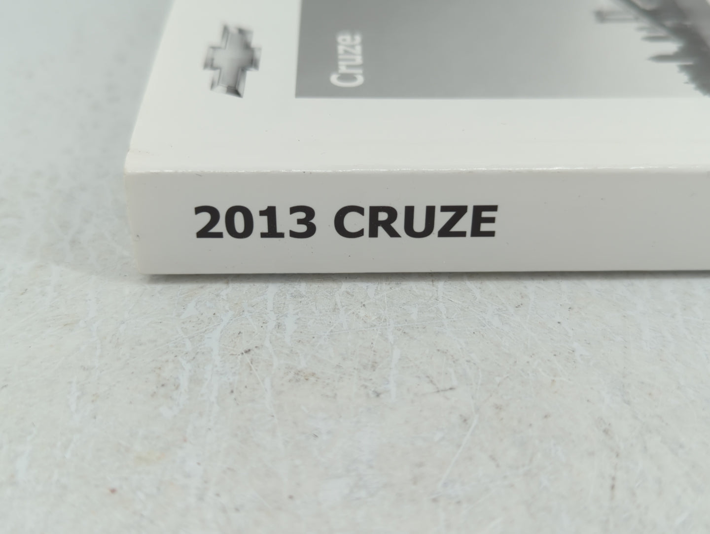 2013 Chevrolet Cruze Owners Manual Book Guide P/N:22771025 OEM Used Auto Parts - Oemusedautoparts1.com