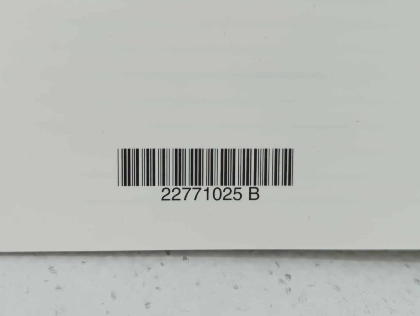 2013 Chevrolet Cruze Owners Manual Book Guide P/N:22771025 OEM Used Auto Parts - Oemusedautoparts1.com