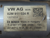 2011-2016 Chevrolet Cruze Car Starter Motor Solenoid OEM P/N:02M 911 024 R Fits OEM Used Auto Parts - Oemusedautoparts1.com
