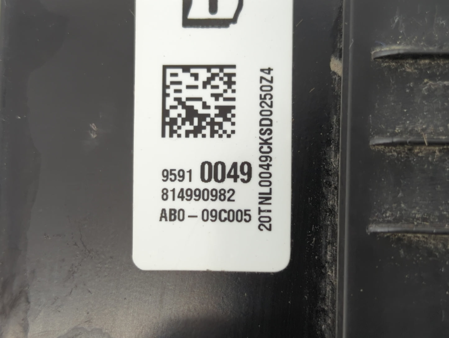 2013-2016 Chevrolet Cruze Air Bag Passenger Right Dashboard Oem - Oemusedautoparts1.com
