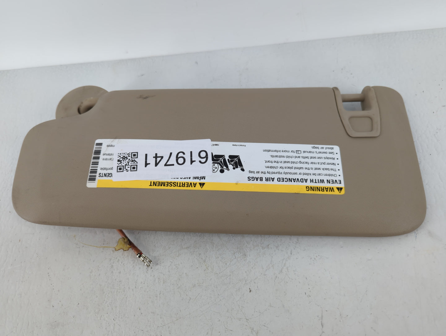 2011-2016 Chevrolet Cruze Sun Visor Shade Replacement Passenger Right Mirror Fits Fits 2011 2012 2013 2014 2015 2016 OEM Use