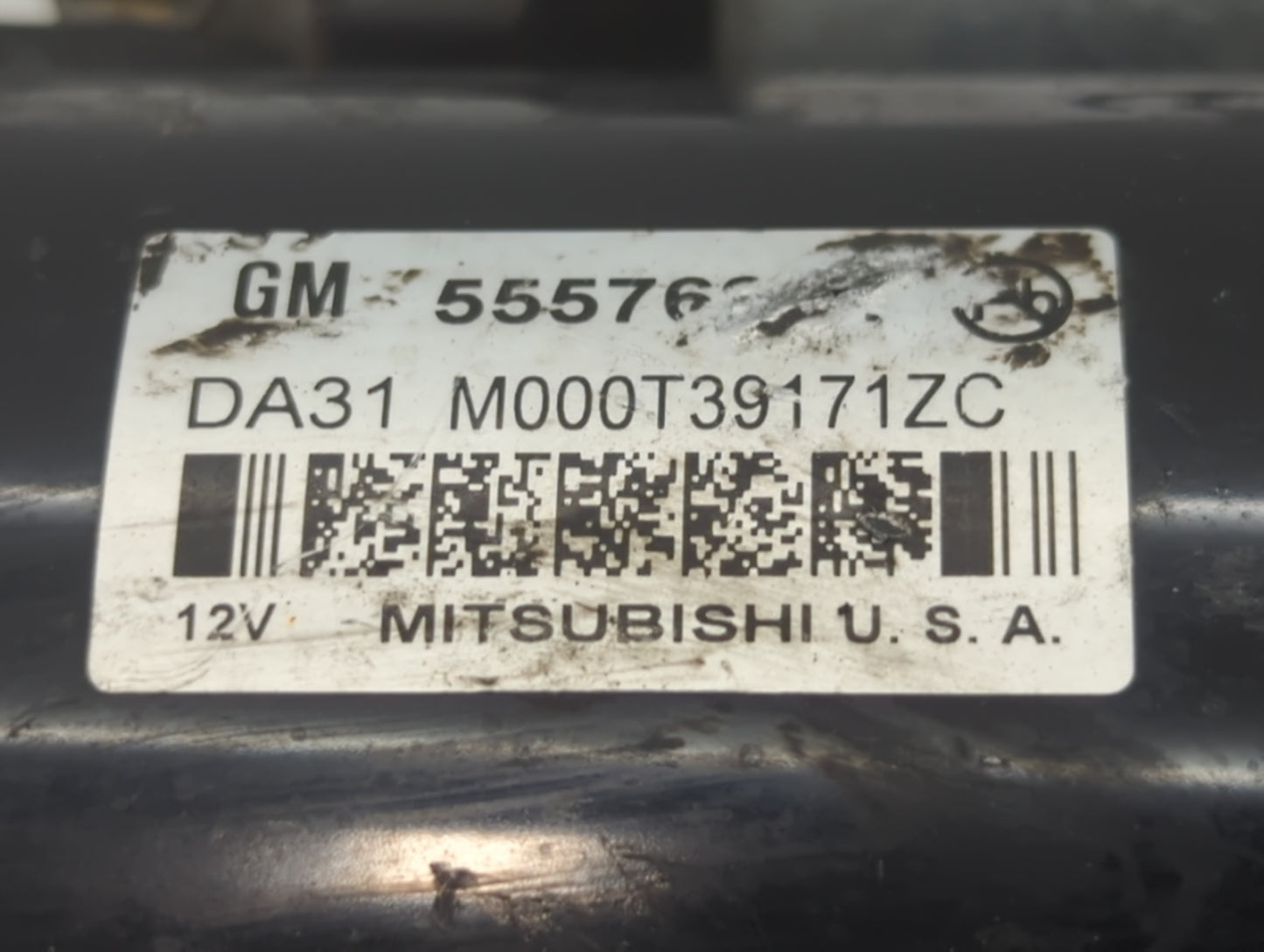 2011-2016 Chevrolet Cruze Car Starter Motor Solenoid OEM P/N:55576 M000T39171ZC Fits OEM Used Auto Parts - Oemusedautoparts1