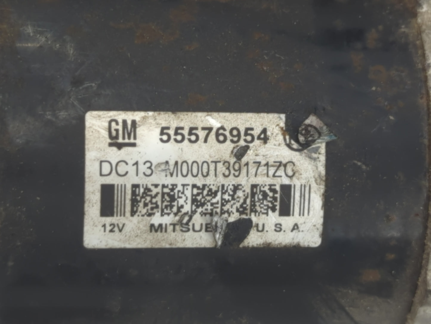 2011-2016 Chevrolet Cruze Car Starter Motor Solenoid OEM P/N:55576954 Fits OEM Used Auto Parts - Oemusedautoparts1.com