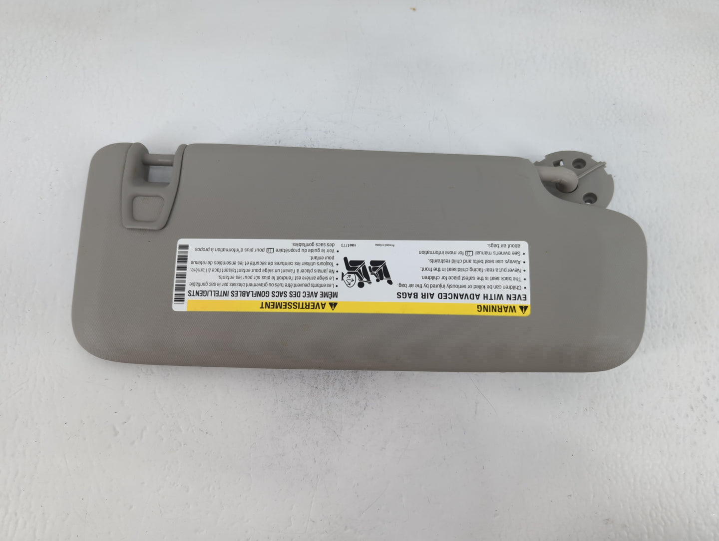 2011-2016 Chevrolet Cruze Sun Visor Shade Replacement Driver Left Mirror Fits Fits 2011 2012 2013 2014 2015 2016 OEM Used Au