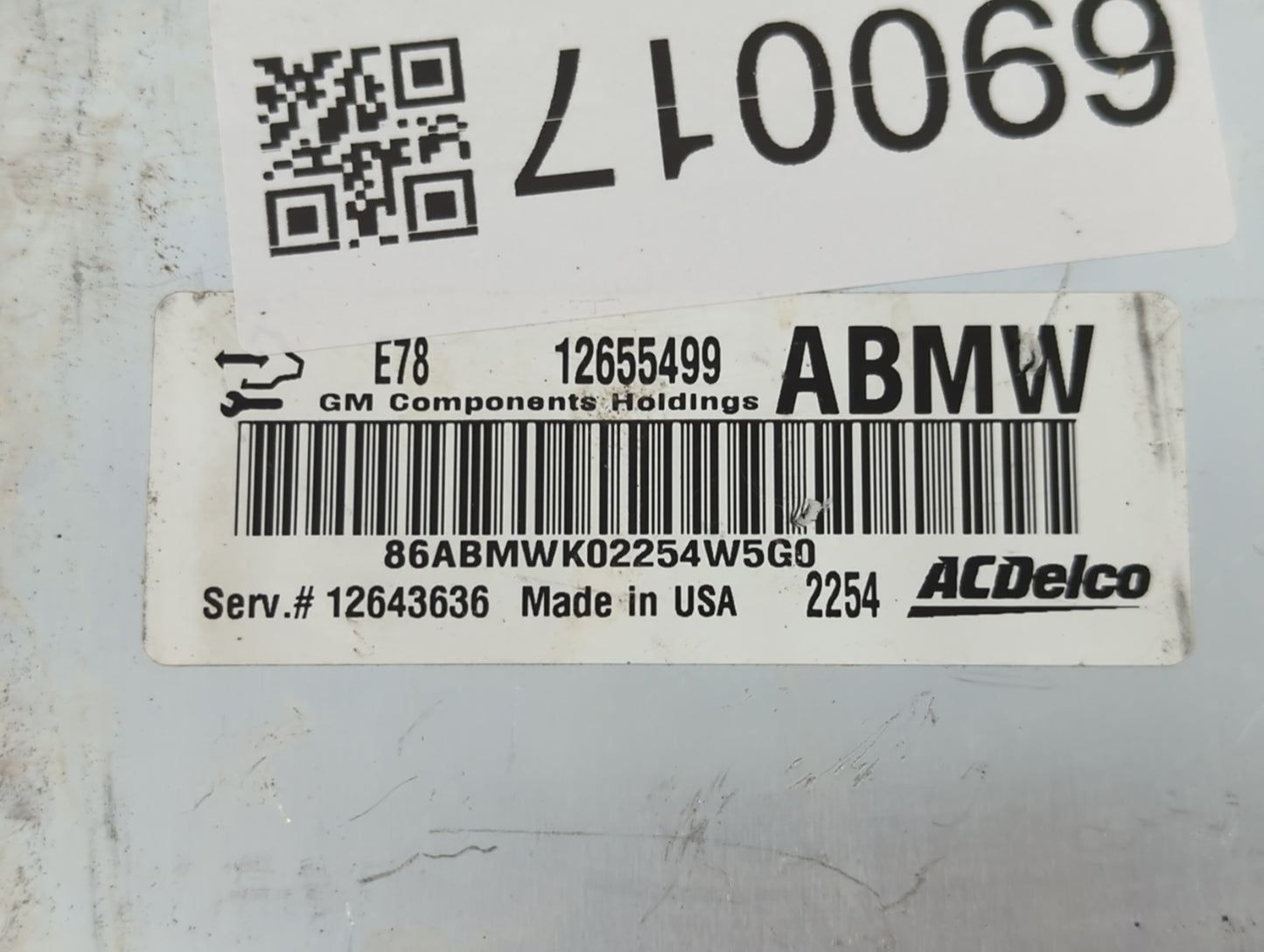 2012-2016 Chevrolet Cruze PCM Engine Control Computer ECU ECM PCU OEM P/N:12655499 12643636 Fits OEM Used Auto Parts - Oemus