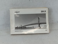 2013 Chevrolet Cruze Owners Manual Book Guide P/N:22771025 A OEM Used Auto Parts - Oemusedautoparts1.com