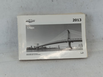 2013 Chevrolet Cruze Owners Manual Book Guide P/N:22771025 A OEM Used Auto Parts - Oemusedautoparts1.com