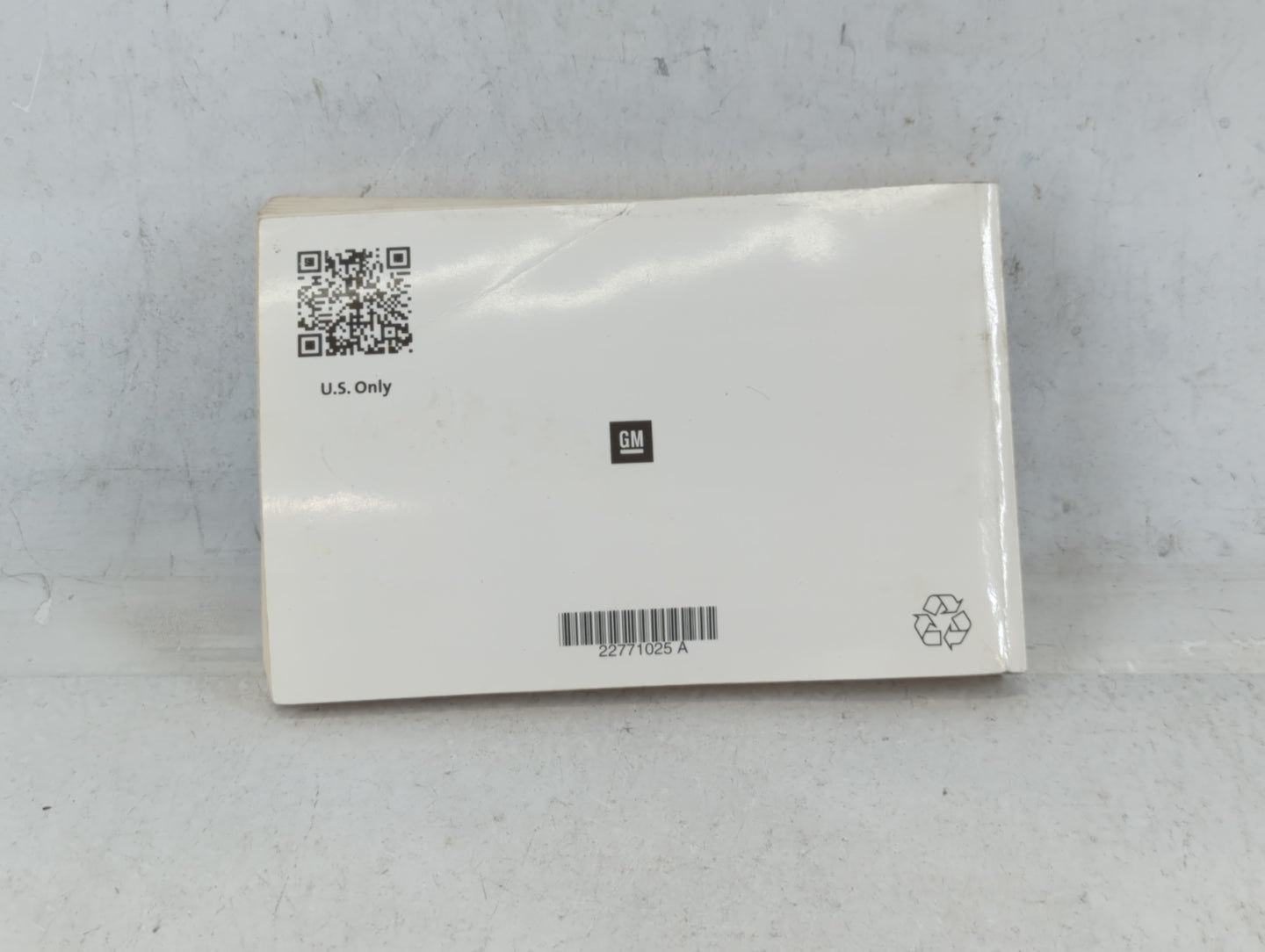 2013 Chevrolet Cruze Owners Manual Book Guide P/N:22771025 A OEM Used Auto Parts - Oemusedautoparts1.com