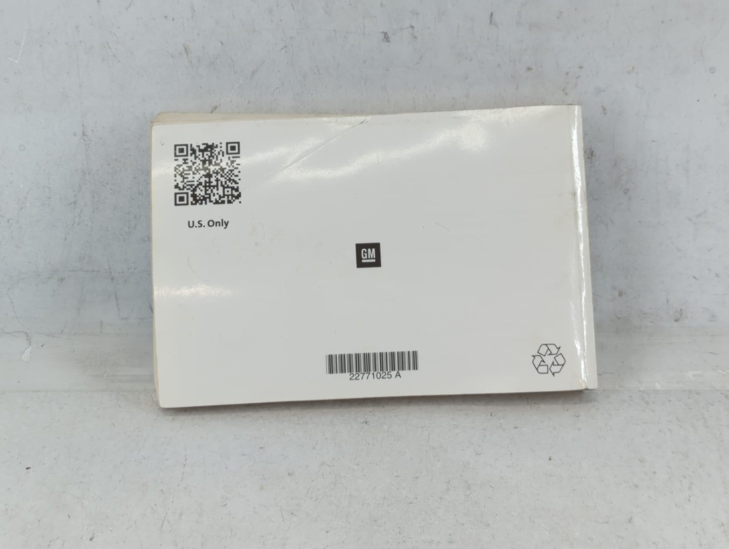 2013 Chevrolet Cruze Owners Manual Book Guide P/N:22771025 A OEM Used Auto Parts - Oemusedautoparts1.com