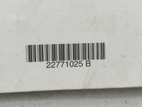 2013 Chevrolet Cruze Owners Manual Book Guide P/N:22771025 B OEM Used Auto Parts - Oemusedautoparts1.com