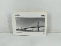 2013 Chevrolet Cruze Owners Manual Book Guide P/N:22771025 A OEM Used Auto Parts - Oemusedautoparts1.com