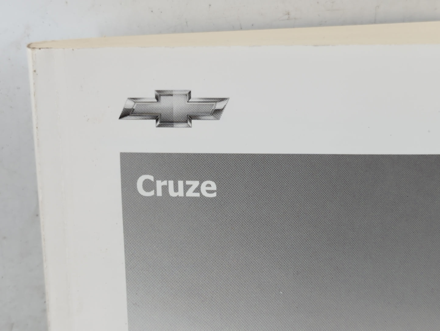 2013 Chevrolet Cruze Owners Manual Book Guide P/N:22771025 A OEM Used Auto Parts - Oemusedautoparts1.com