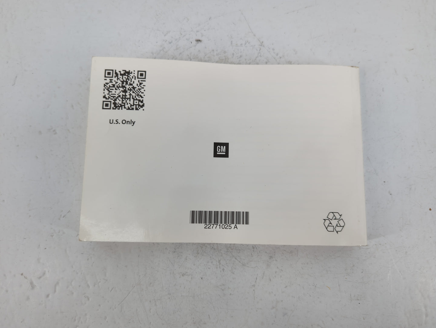 2013 Chevrolet Cruze Owners Manual Book Guide P/N:22771025 A OEM Used Auto Parts - Oemusedautoparts1.com