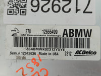 2012-2016 Chevrolet Cruze PCM Engine Control Computer ECU ECM PCU OEM P/N:12655499 12643636 Fits OEM Used Auto Parts - Oemus